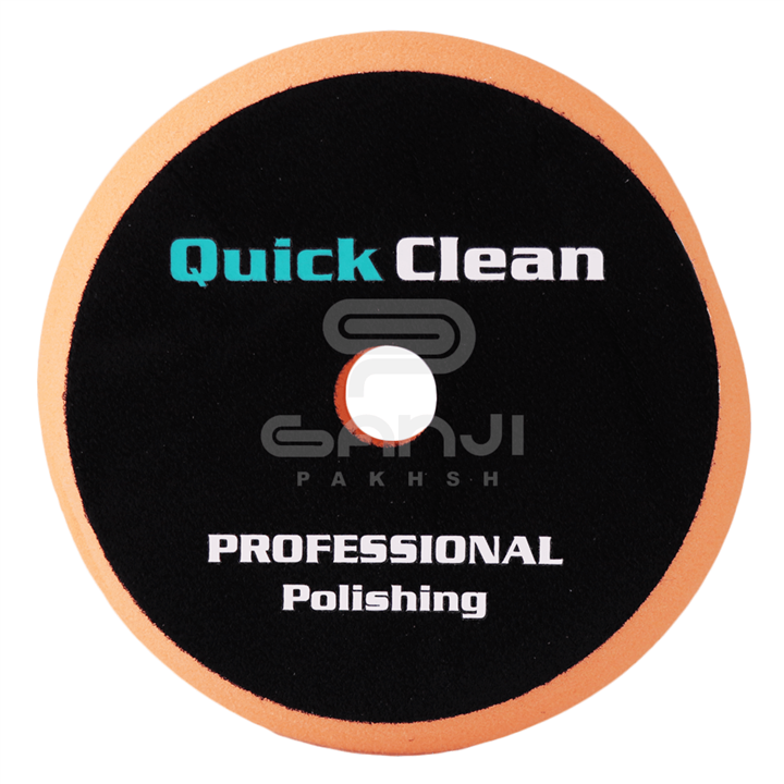 پد پولیش اسفنجی متوسط 125 میلی متری کوییک کلین مخصوص دستگاه پولیش اوربیتال Quick Clean